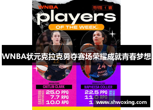 WNBA状元克拉克勇夺赛场荣耀成就青春梦想